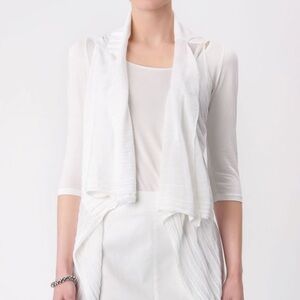 SARAH PACINI Sleeveless Cardigan